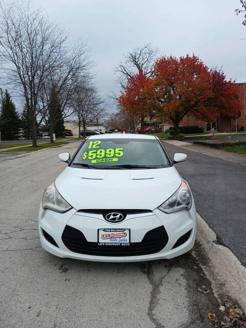 2012 Hyundai VELOSTER for sale at LB's Discount Auto Sales in Steger, IL