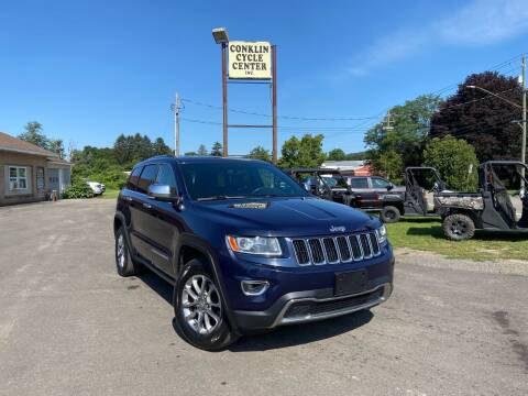2014 Jeep Grand Cherokee for sale at Conklin Cycle Center in Binghamton NY