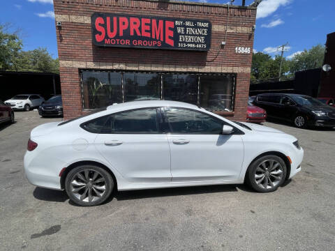2015 Chrysler 200 S