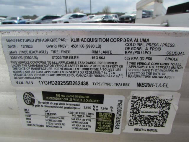2025 Aluma WB20H-TA