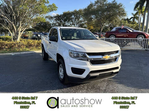 2019 Chevrolet Colorado for sale at AUTOSHOW SALES & SERVICE in Plantation FL