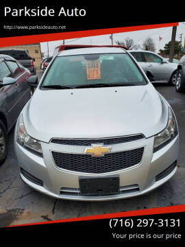 2013 Chevrolet Cruze for sale at Parkside Auto in Niagara Falls NY