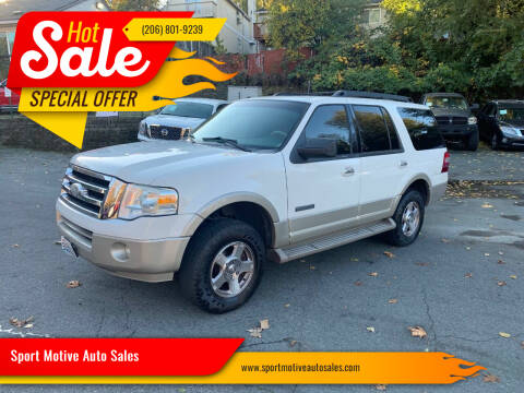 2008 Ford Expedition for sale at Sport Motive Auto Sales in Seattle WA
