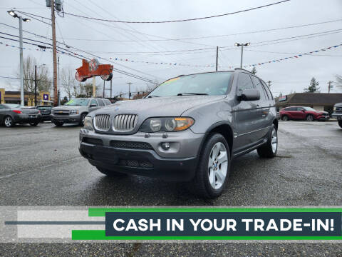 2006 BMW X5 for sale at Leavitt Auto Sales and Used Car City in Everett WA