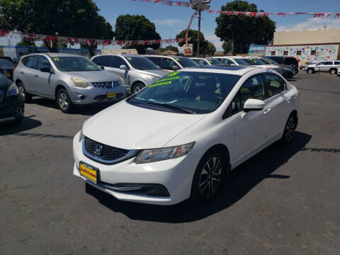 2015 Honda Civic for sale at L & M MOTORS in Santa Maria CA