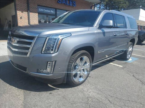 2018 Cadillac Escalade ESV for sale at Michael D Stout in Cumming GA