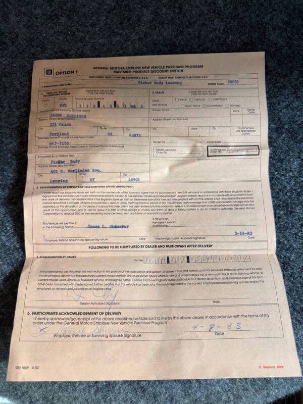 1983 Oldsmobile Ninety-Eight Regency