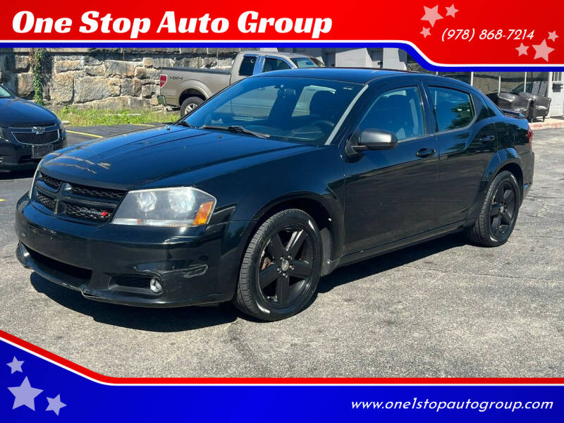 2013 Dodge Avenger for sale at One Stop Auto Group in Fitchburg MA