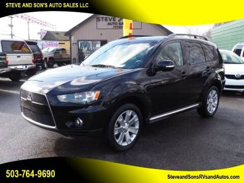 2010 Mitsubishi Outlander for sale at steve and sons auto sales in Happy Valley OR