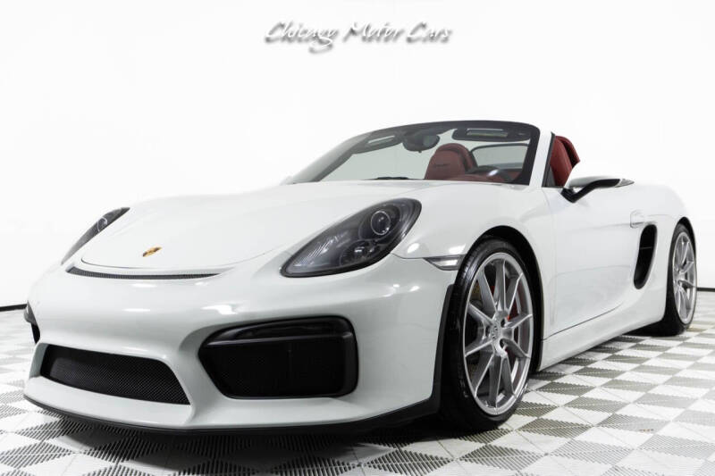2016 Porsche Boxster Spyder