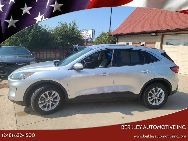 2020 Ford Escape for sale at Berkley Automotive Inc. in Berkley MI