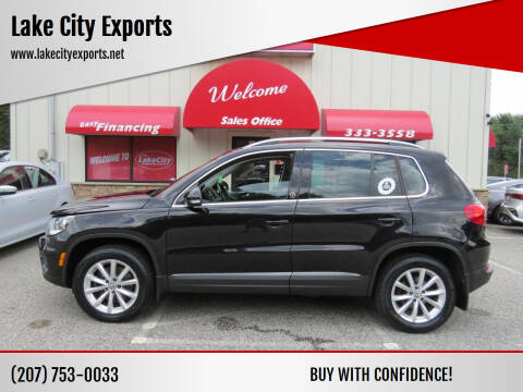2017 Volkswagen Tiguan for sale at Lake City Exports in Auburn ME