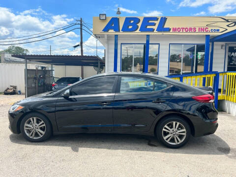 2018 Hyundai Elantra for sale at Abel Motors, Inc. in Conroe TX