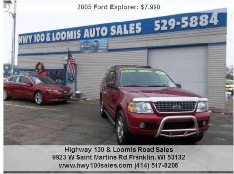 2005 Ford Explorer for sale at Highway 100 & Loomis Road Sales in Franklin WI