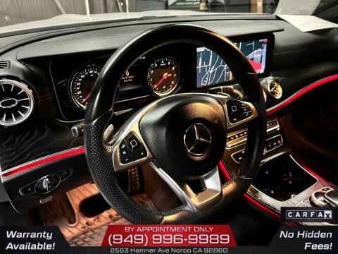 2018 Mercedes-Benz E-Class E 400 4MATIC