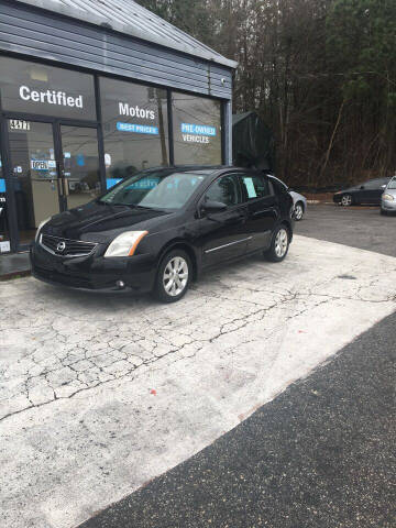 2010 Nissan Sentra for sale at Georgia Certified Motors in Stockbridge GA