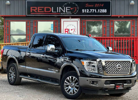 2019 Nissan Titan XD for sale at REDLINE AUTO SALES LLC in Cedar Creek TX