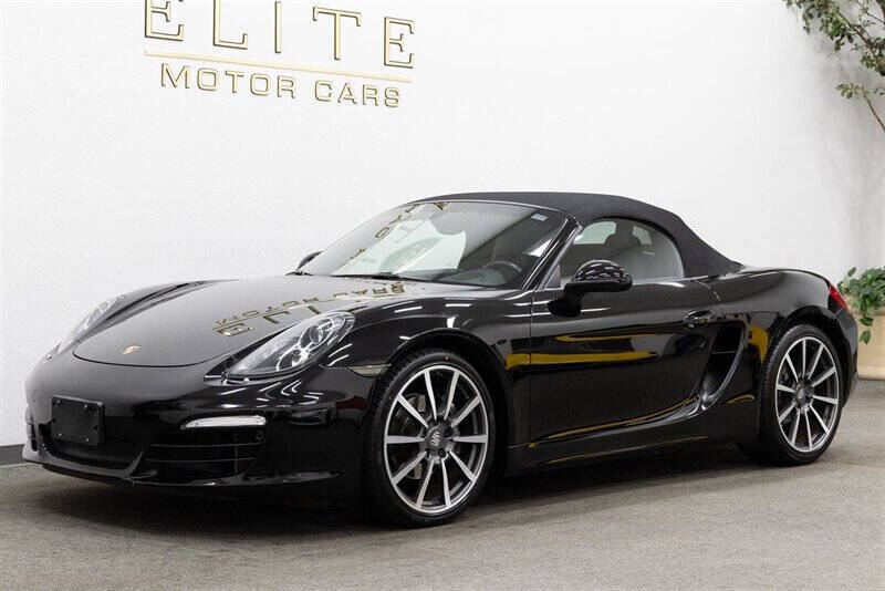 2016 Porsche Boxster Black Edition