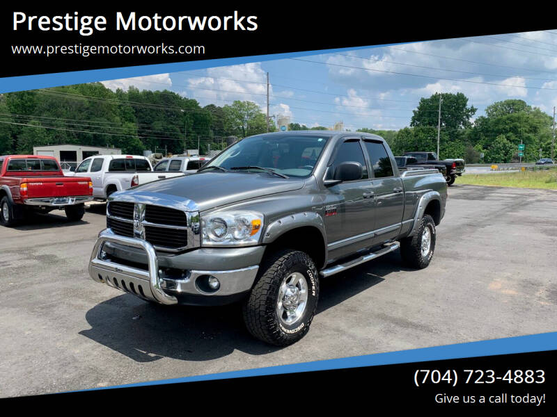 2007 Dodge Ram Pickup 2500 for sale at Prestige Motorworks in Concord NC