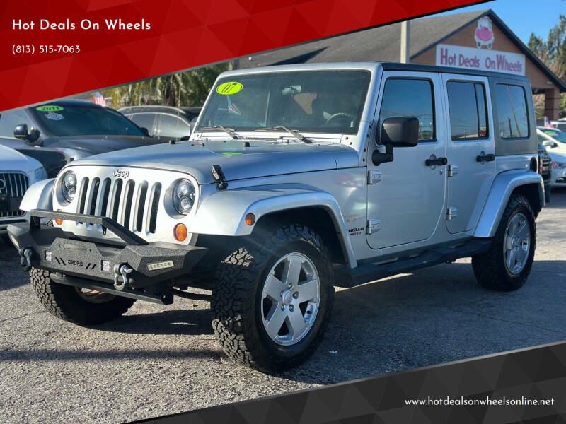 2007 Jeep Wrangler Unlimited for sale at Hot Deals On Wheels in Tampa FL