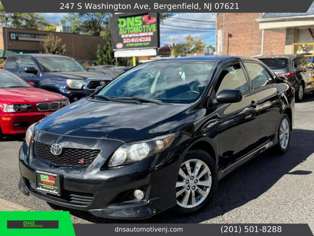 2009 Toyota Corolla for sale at DNS Automotive Inc. in Bergenfield, NJ