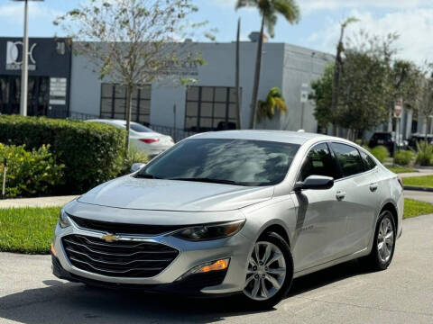 2021 Chevrolet Malibu for sale at HIGH PERFORMANCE MOTORS in Hollywood FL