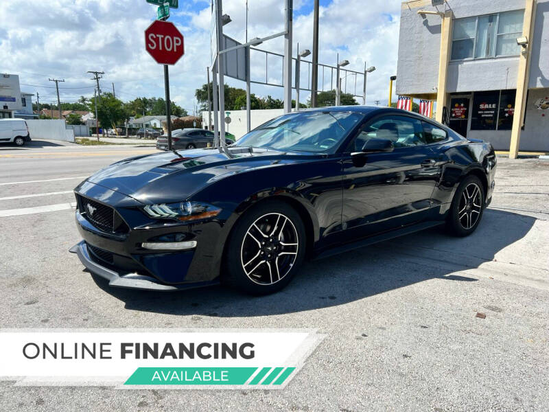 2022 Ford Mustang for sale at Global Auto Sales USA in Miami FL