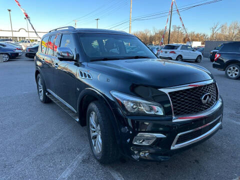2016 Infiniti QX80 for sale at Auto Solutions in Warr Acres OK
