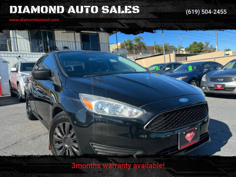 2017 Ford Focus for sale at DIAMOND AUTO SALES in El Cajon CA