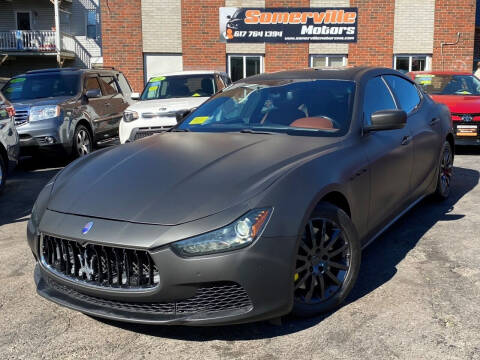 2014 Maserati Ghibli for sale at Somerville Motors in Somerville MA