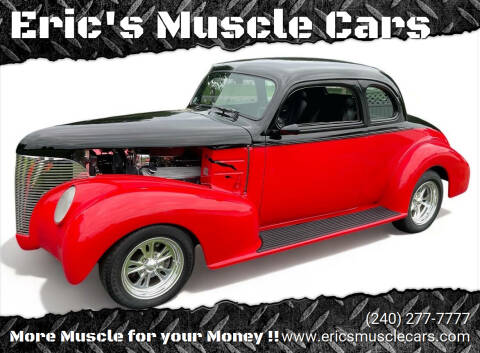 1939 Chevrolet Street Rod for sale at Eric's Muscle Cars in Clarksburg MD