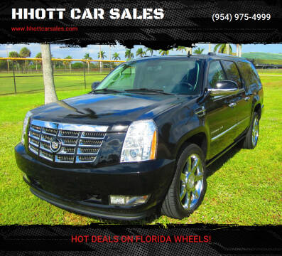 2010 Cadillac Escalade ESV for sale at HHOTT CAR SALES in Deerfield Beach FL