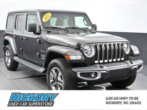 2022 Jeep Wrangler Unlimited for sale at Hickory Used Car Superstore in Hickory NC