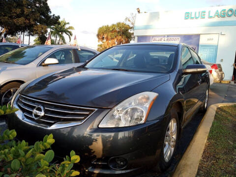 2012 Nissan Altima for sale at Blue Lagoon Auto Sales in Plantation FL