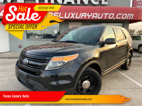 2013 Ford Explorer for sale at Texas Luxury Auto in Cedar Hill TX