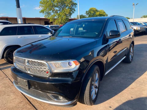 2019 Dodge Durango for sale at ANF AUTO FINANCE in Houston TX