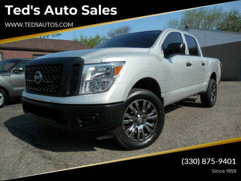 2017 Nissan Titan for sale at Ted's Auto Sales in Louisville OH