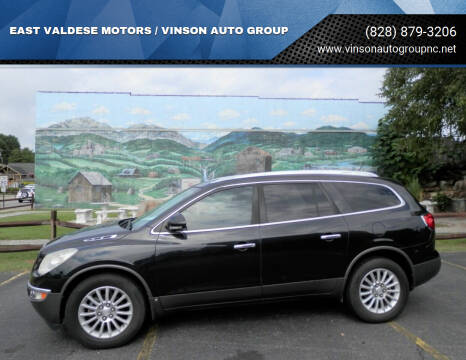 2010 Buick Enclave for sale at EAST VALDESE MOTORS / VINSON AUTO GROUP in Valdese NC