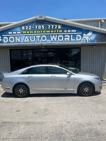 2013 Lincoln MKZ for sale at Don Auto World in Houston TX