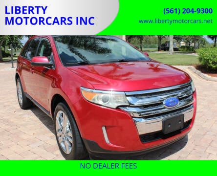 2012 Ford Edge for sale at LIBERTY MOTORCARS INC in Royal Palm Beach FL