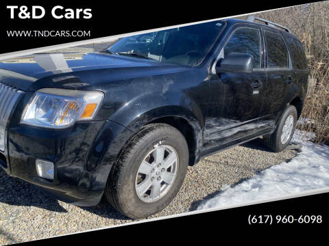 2010 Mercury Mariner for sale at T&D Cars in Holbrook MA