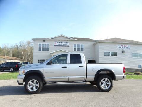 2007 Dodge Ram Pickup 1500 for sale at SOUTHERN SELECT AUTO SALES in Medina OH