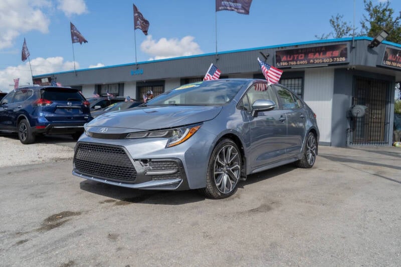 2021 Toyota Corolla for sale at CABRERA AUTO SALES in Hialeah Gardens FL