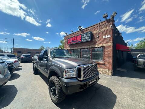 2006 Ford F-250 Super Duty for sale at Supreme Motor Groups in Detroit MI