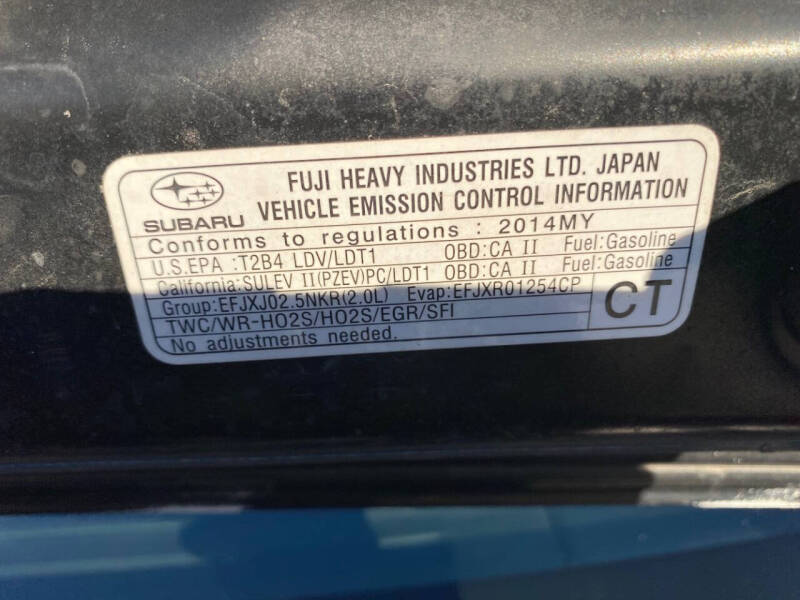 2014 Subaru Impreza 2.0i Sport Premium