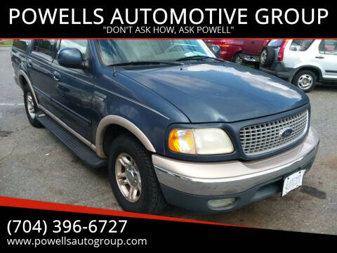 1999 Ford Expedition for sale at POWELLS AUTOMOTIVE GROUP in Gastonia NC