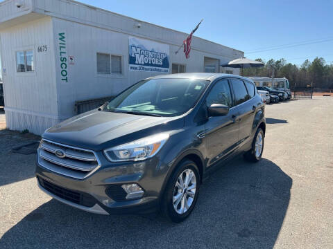 2019 Ford Escape for sale at Mountain Motors LLC in Spartanburg SC