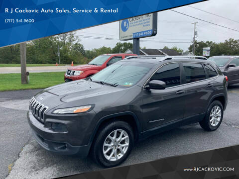 2014 Jeep Cherokee for sale at R J Cackovic Auto Sales, Service & Rental in Harrisburg PA