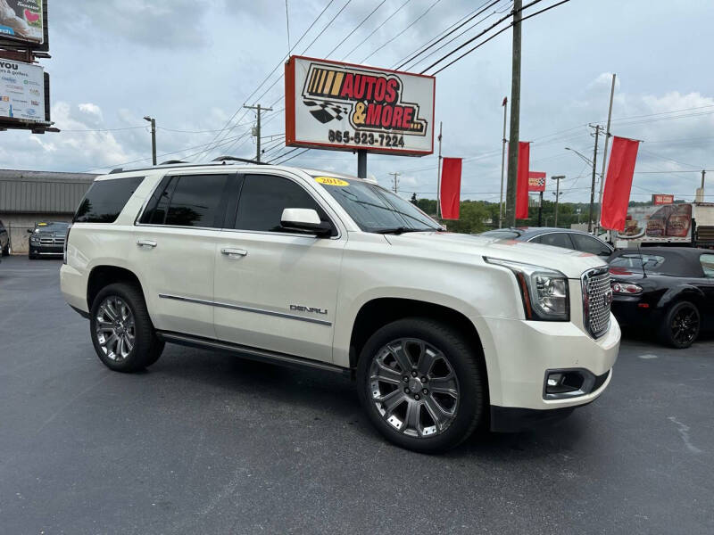 2015 GMC Yukon for sale at Autos and More Inc in Knoxville TN