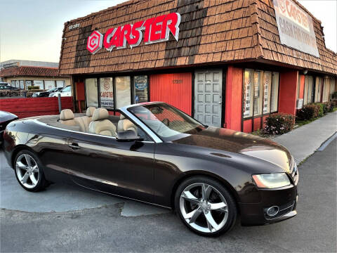 2011 Audi A5 for sale at CARSTER in Huntington Beach CA